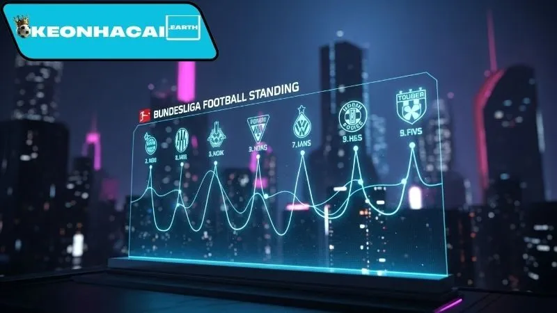 Bảng xếp hạng Bundesliga mới nhất