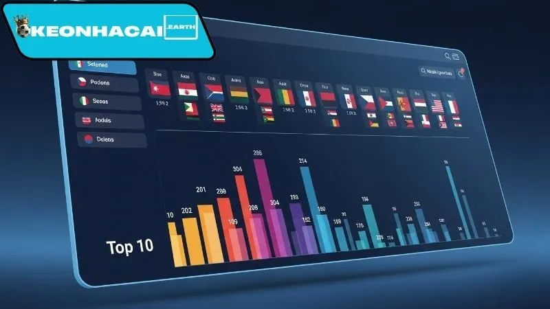 Bảng xếp hạng đội tuyển quốc gia - Cập nhật mới nhất 2 Bảng xếp hạng đội tuyển quốc gia tổng hợp