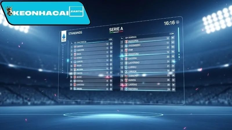 Bảng xếp hạng Serie A 2025–26 3 Bảng xếp hạng Serie A sân nhà