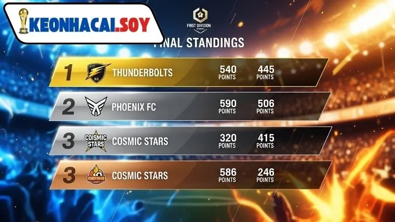 Cách xem kết quả giải hạng nhất tại Kèo Nhà Cái