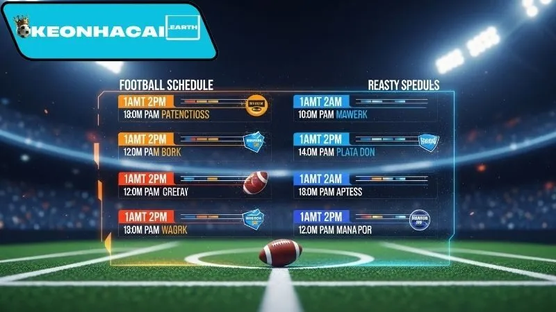 Lịch thi đấu bóng đá hôm nay đầy đủ và chính xác 2 Lịch thi đấu bóng đá hôm nay theo giải đấu