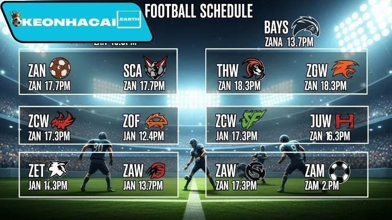 Lịch thi đấu vòng loại World Cup mới nhất 3 Lịch thi đấu vòng loại World Cup năm nay theo thời gian